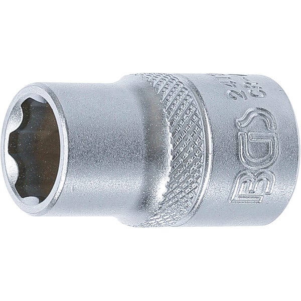 BGS Steckschlüssel-Einsatz Super Lock Antrieb Innenvierkant 12,5 mm (1/2) SW 13 mm - 2413