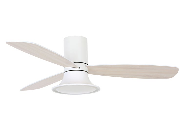 Deckenventilator Flusso 132 cm mit LED und Fernbedienung, 6 Geschwindigkeiten