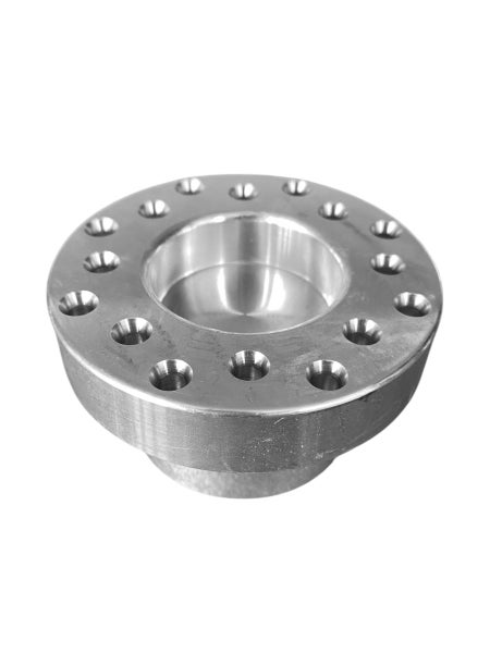 Metallflansch mit Schraubenlöchern