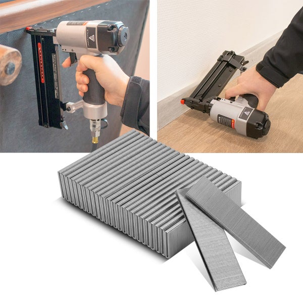 STAHLWERK Heftklammern Typ 90 (1,25 x 1,0 mm) mit 38 mm Länge im 5000er Set
