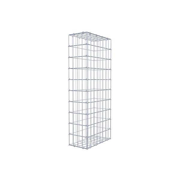 Gabione 100 cm x 40 cm x 20 cm (L x H x T), Maschenweite 5 cm x 10 cm, C-Ring