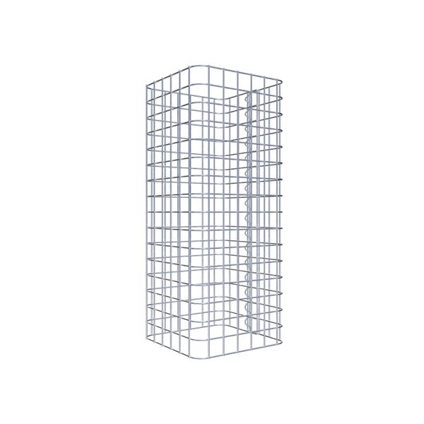 Gabionensäule 32 x 32 cm MW 5 x 5 cm eckig - Höhe: 0,80 m