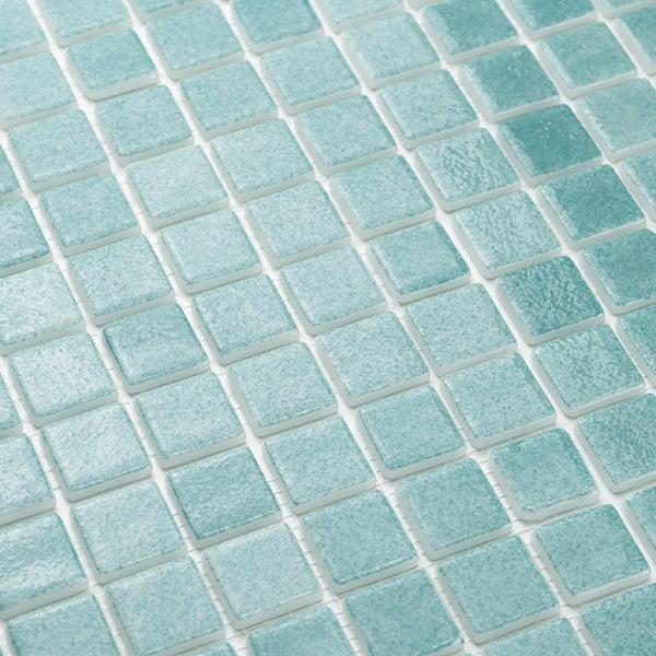Quadratische Mosaikfliesen auf Netzgewebe zur Wandverkleidung