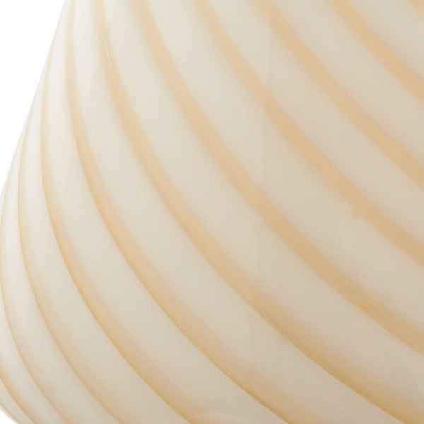 Detailansicht einer Vase mit spiralformigem Muster