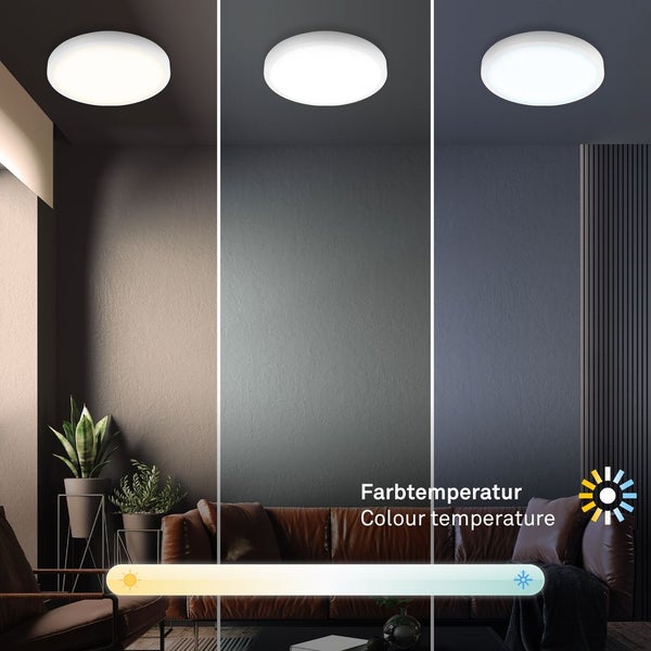 WiFi TUYA + Bluetooth RGB/W CCT LED panel, LED/21W