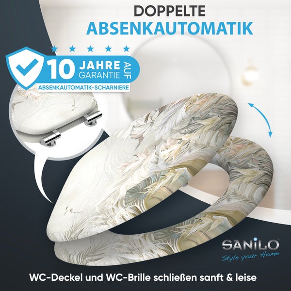 WC-Sitz mit Absenkautomatik Hortus
