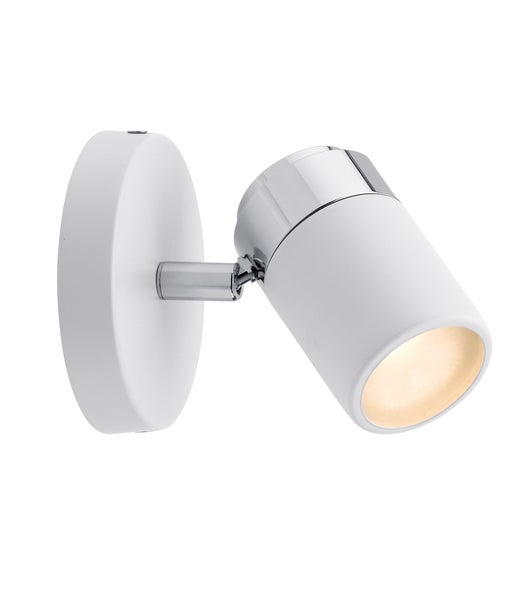 Spotlight Zyli IP44 GU10 230V max. 10W dimmbar Weiß, Chrom