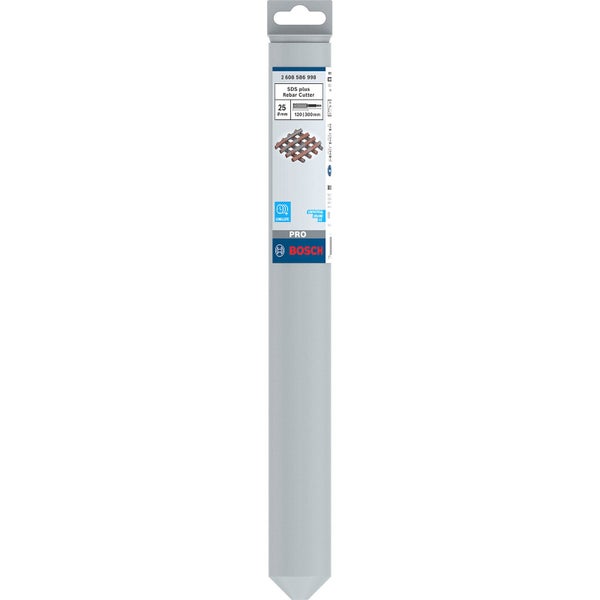 Bosch PRO SDS plus Rebar Cutter Bohrer 25 x 120 x 300 mm - 2608586998