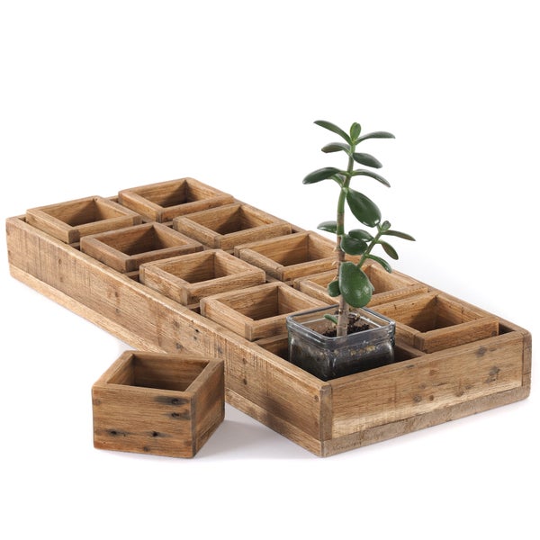 Kisten-Set Cubo II 7-tlg. Massivholz