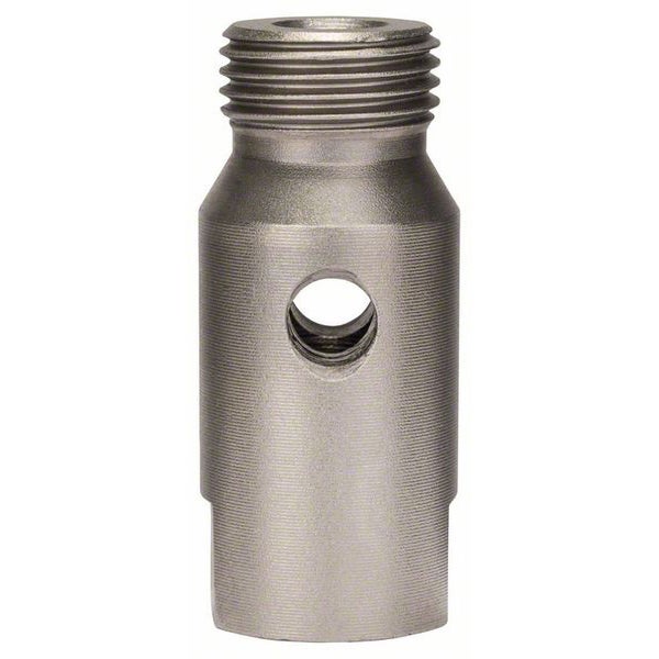 Metallverbinder mit Gewinde und Bohrung