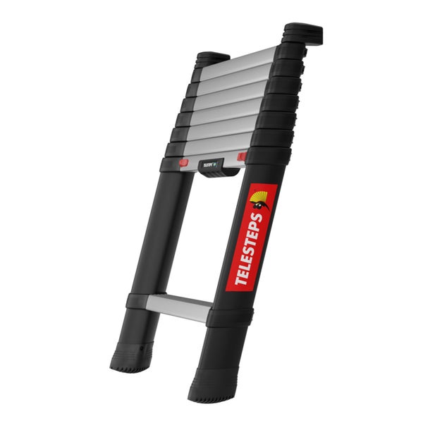 Telesteps Teleskop-Anlegeleiter aus Aluminium.