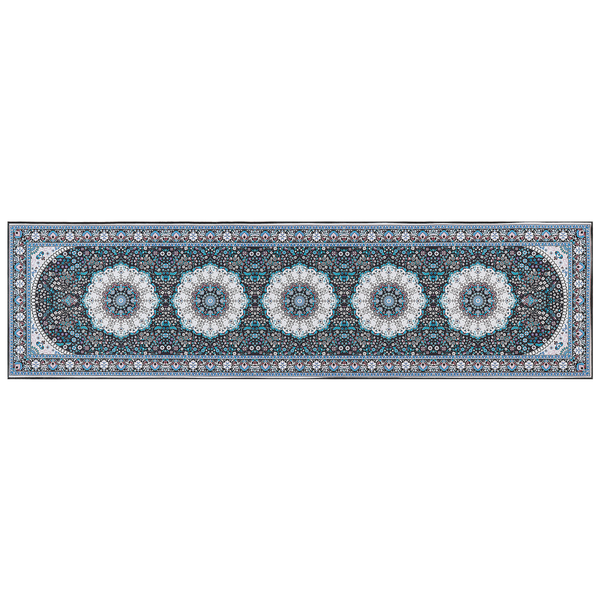 Teppich GEDIZ Blau 80 x 300 cm