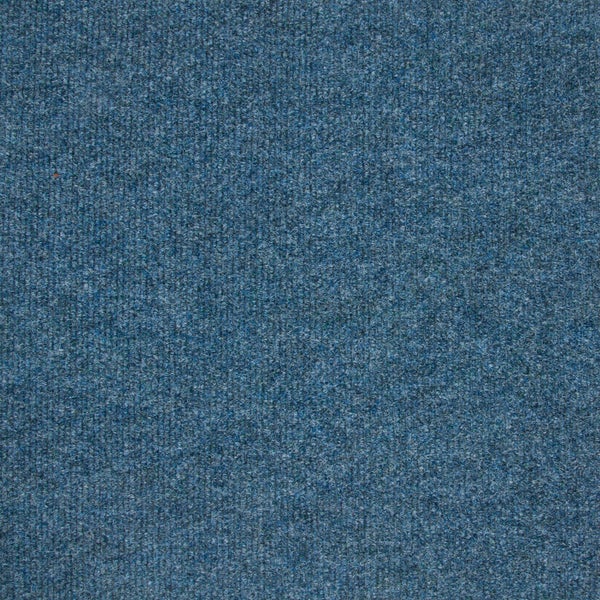 Schatex Filzfliesen selbstliegend Nadelfilz Teppichfliesen blau in 50x50 cm Selbstliegende Nadelvlies Teppichbodenfliesen für Gewerbe und Büro