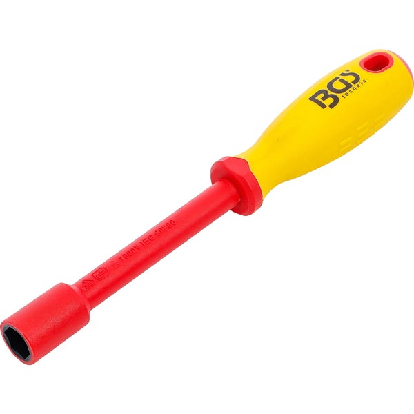 BGS VDE-Steckschlüssel-Schraubendreher Sechskant SW 14 mm Klingenlänge 125 mm - 71094