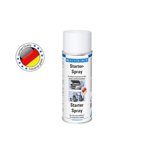 WEICON Starter-Spray | für Diesel- und Benzinmotoren | 400 ml | transparent