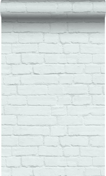 Origin Wallcoverings Tapete Stein-Optik Pastell Mintgrün - 53 cm x 10.05 m - 347487