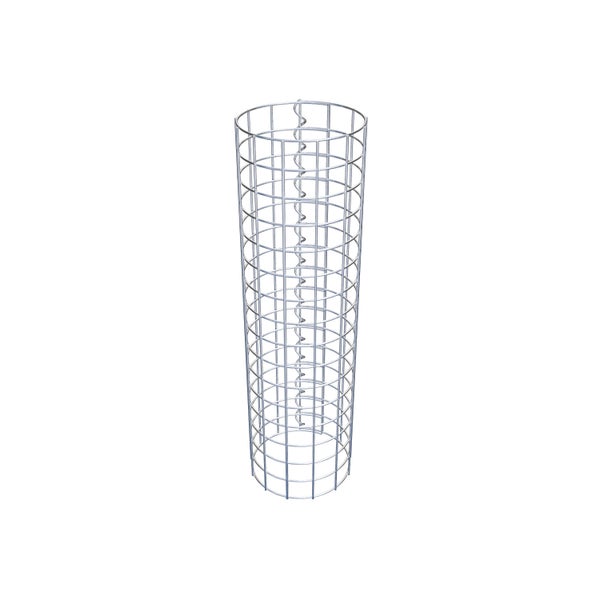 Gabionensäule Durchmesser 22 cm MW 5 x 5 cm rund - Höhe: 80 cm