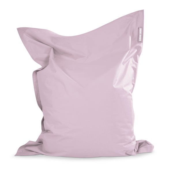 Green Bean Outdoor Sitzsack XXL 140x180cm 380 Liter Kinder & Erwachsene Bean Bag EPS Perlen Füllung Riesensitzsack Groß Liegekissen Waschbar Wetterfest Lounge Sitzkissen Bodenkissen Pastell Flieder