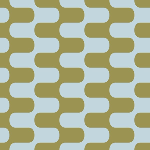 Nahtloses Muster mit abgerundeten, rechteckigen Formen