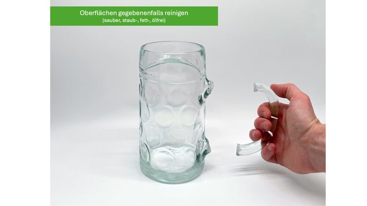 Acrybond UV-Kleber: dünnflüssiger Glaskleber | Glas-Metall-Kleber | mit Lampe | Made in Germany | 70g