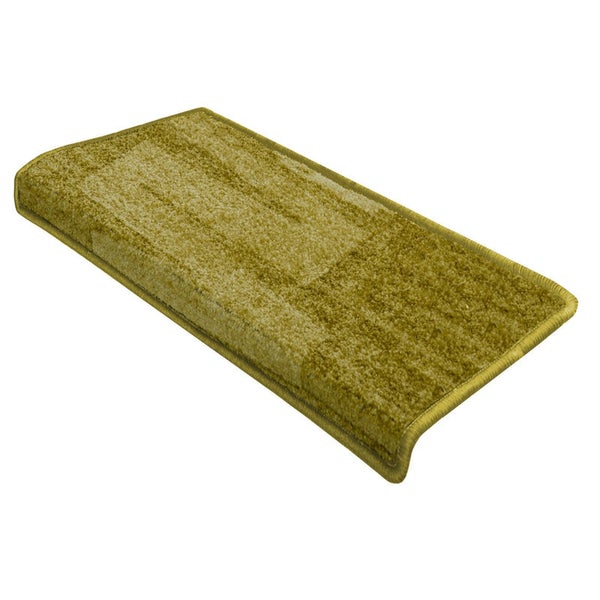 FLOORDIREKT Stufenmatte Via Veneto - Grün - Rechteckig - 23,5 x 65 cm