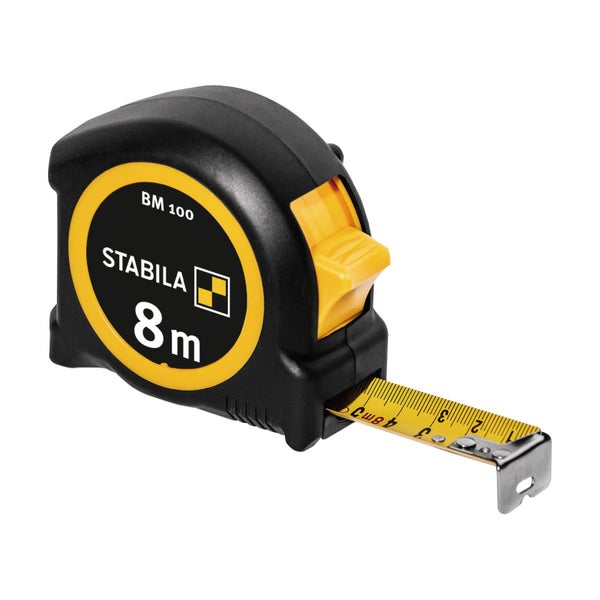 Stabila Rollbandmass BM 100 mit 8 Meter Länge