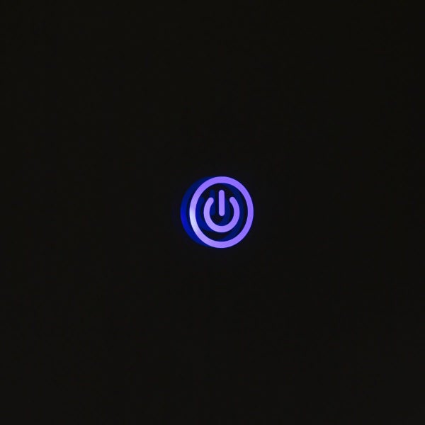 90x70 Spiegel mit satinierter und farbiger LED Beleuchtung