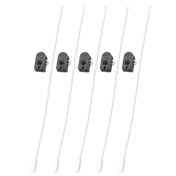 Zugschalter mit Schnur, Set mit fünf Stück