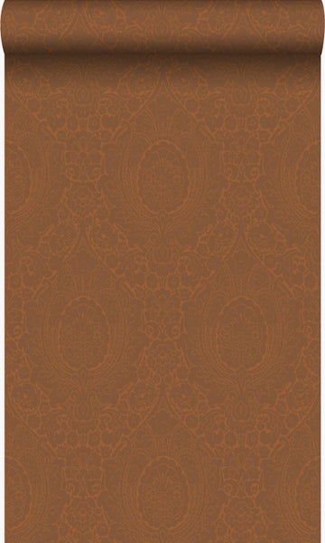 Origin Wallcoverings Tapete Ornamente Safrangelb - 53 cm x 10,05 m - 345430