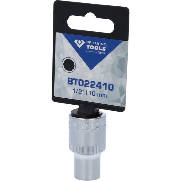 Brilliant Tools Steckschlüssel Einsatz, 1/2 Zoll, 10 mm