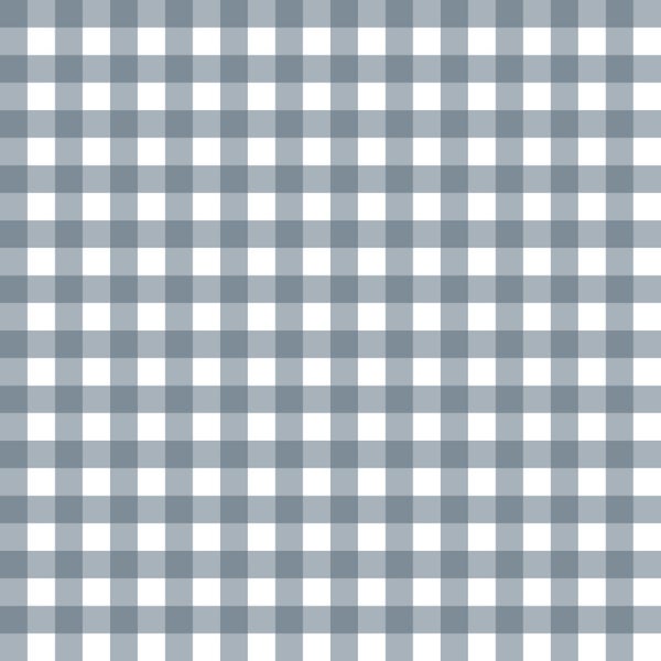 Kariertes Muster im Gingham-Stil mit gleichmäßigen Quadraten.