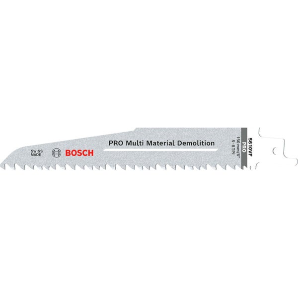 Bosch PRO Multi Material Demolition S610VF Blatt 1,6 x 22 x 150 mm 5-tlg. - 2608657608