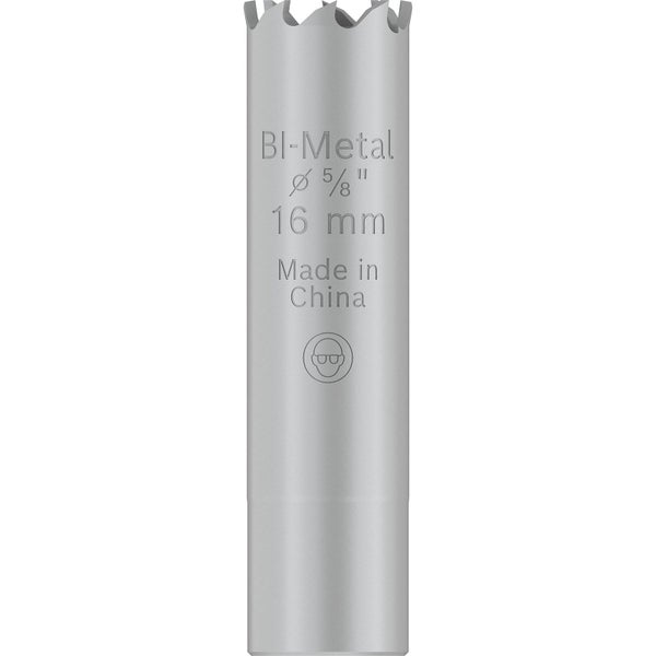 Bimetall Lochsäge, Durchmesser 16 Millimeter