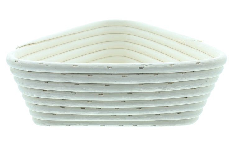 FRANK FLECHTWAREN|Gärkorb Triangle, 22 x 22 x 8 cm, RATTAN