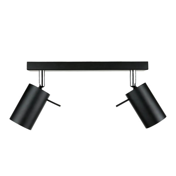 Deckenleuchte mit zwei Strahlern zur Raumbeleuchtung