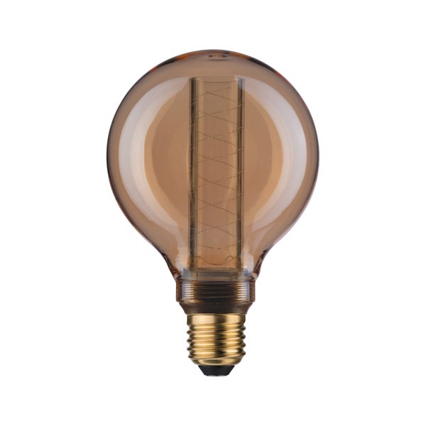 Inner Glow Edition LED Globe Innenkolben Spiralmuster E27 230V 230lm 4W 1800K Gold