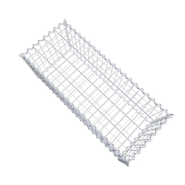 Gabione 100 cm x 40 cm x 40 cm (L x H x T), Maschenweite 5 cm x 10 cm, Spirale