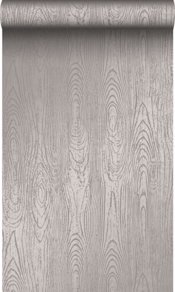 Origin Wallcoverings Tapete Holz-Optik Taupe - 53 cm x 10.05 m - 347556