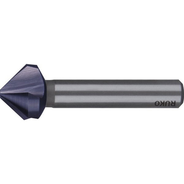 RUKO Kegel- und Entgratsenker DIN 335 Form C 90° HSS TiAlN Ø 23 mm - 102122F