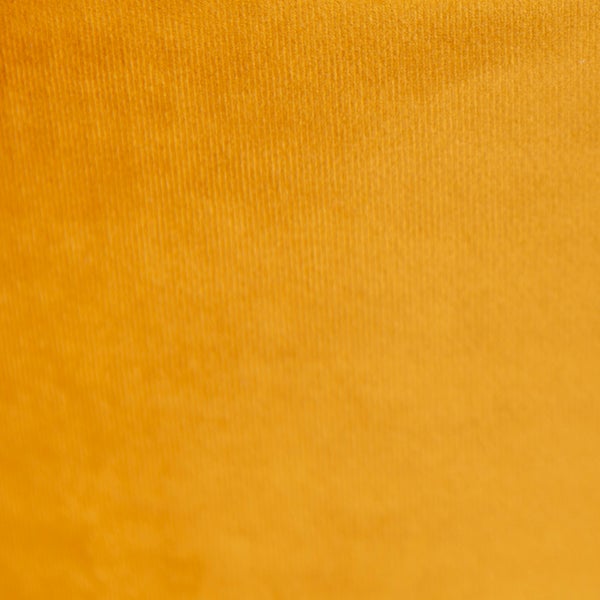 Velours Lampenschirm gelb 35/35/20 mit goldener Innenseite