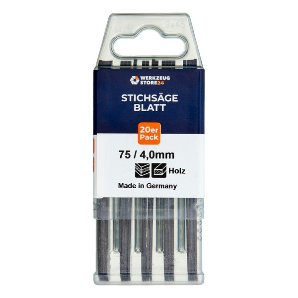 WS24 20x CV-Stichsägeblatt geschliffen/konisch GL 100 VL 75 mm sauber/schnell - WS24-100014
