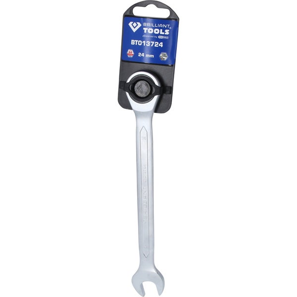 Brilliant Tools Ringmaulschlüssel mit Ratsche, 24 mm, verpackt