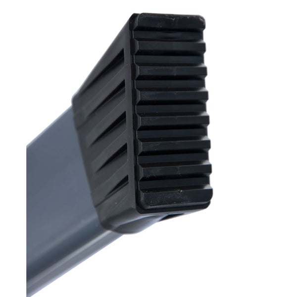 Detailaufnahme eines Leiterfußes aus Kunststoff