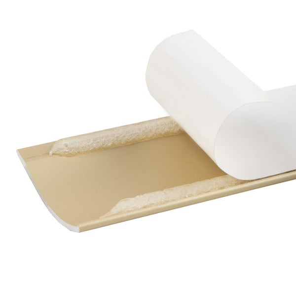 FLOORDIREKT Anpassungsprofil - aus Aluminium - Höhenausgleich bis 11 mm - Selbstklebend - 38 mm - Sahara - 100 cm