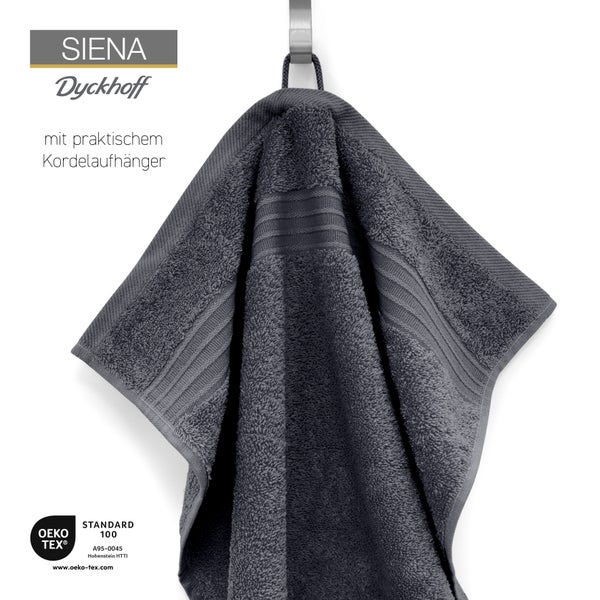 Dyckhoff Badvorleger Siena graphit, 50 x 75 cm