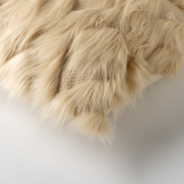Figo Dekokissen - Unifarben 30x50 cm, Beige