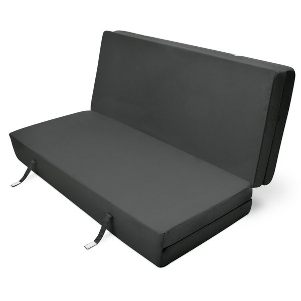 Beautissu Comfort Klappmatratze 195x120x7cm Anthrazit