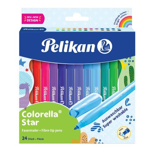 Pelikan Fasermaler Colorella Star C 302, 24er Set