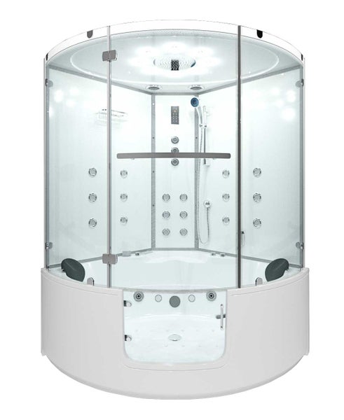 Dampfdusche Whirlpool Duschkabine K60-WS-TH