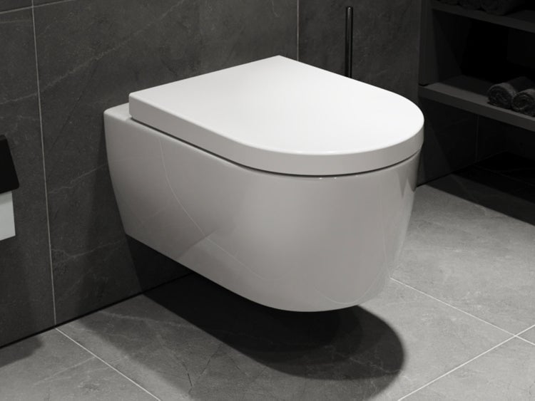 SSWW Design Hänge-WC Alpha CT-2038 – Spülrandlos – Softclose-Sitz – Nanobeschichtung